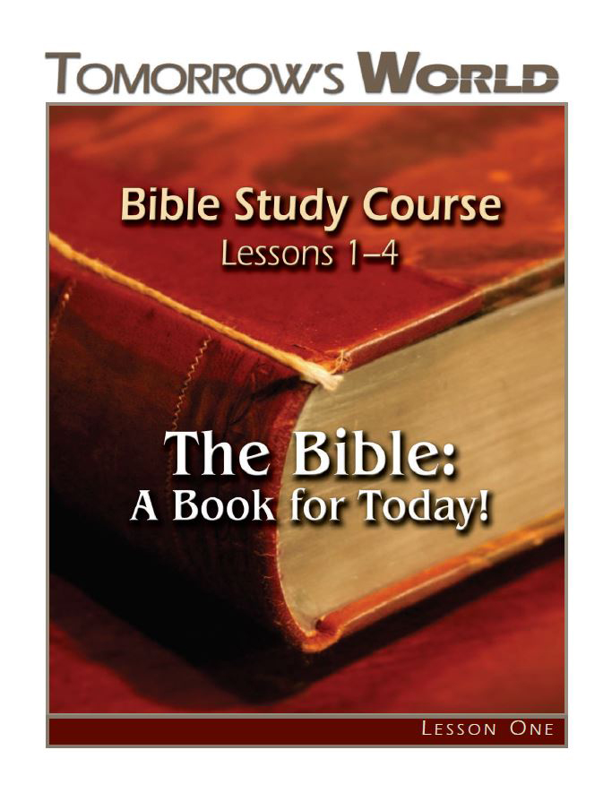 Tomorrow's World Bible Study Course